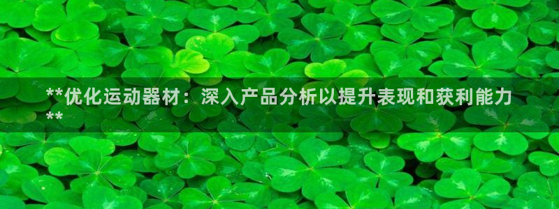 意昂体育3是干嘛的公司：**优化运动器材：深入产品分