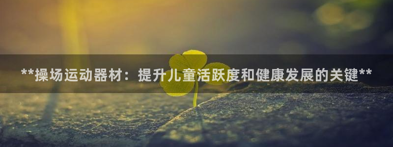 意昂体育3平台注册流程视频：**操场运动器材：提升儿