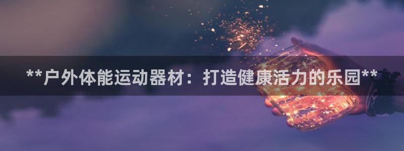 意昂体育3注册：**户外体能运动器材：打造健康活力的