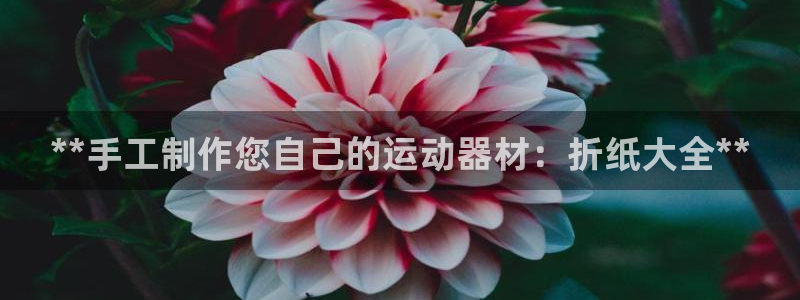 意昂体育3招商电话：**手工制作您自己的运动器材：折