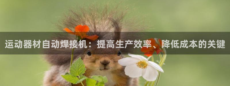 意昂3娱乐40996：运动器材自动焊接机：提高生产效