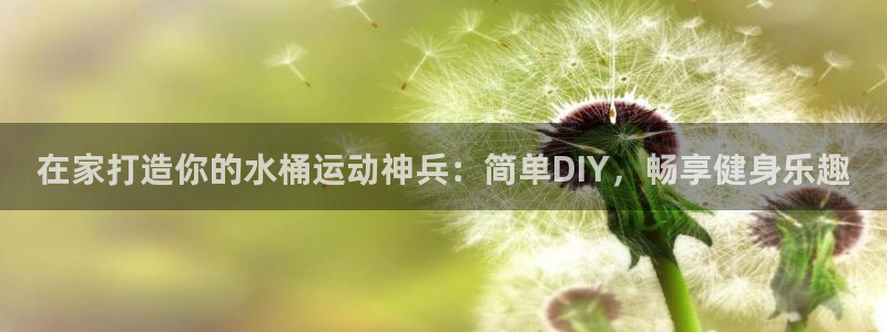 意昂3娱乐下载：在家打造你的水桶运动神兵：简单DIY